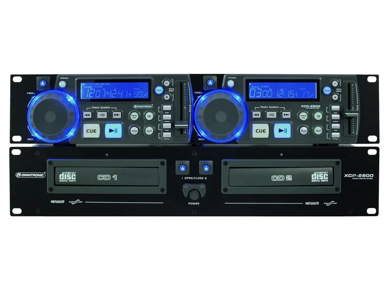 OMNITRONIC XCP-2800 Dual CD player 